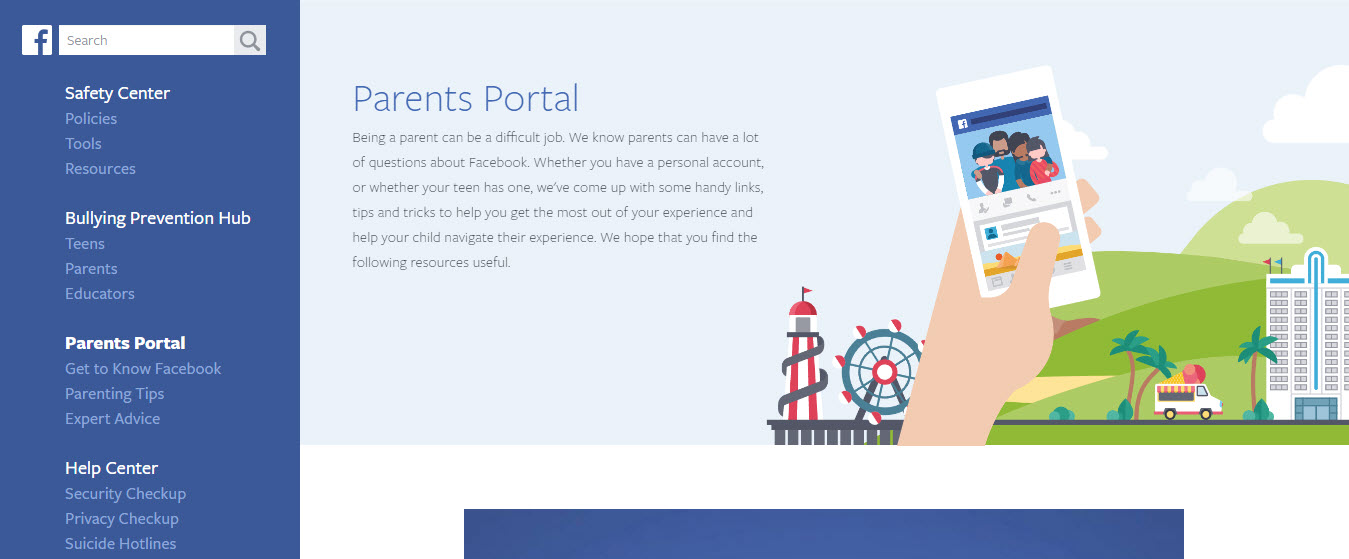 Facebook's Parent's Portal