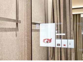 Mango digital fitting rooms