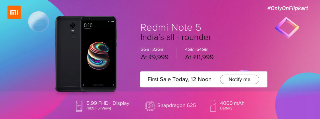 Redmi Note 5