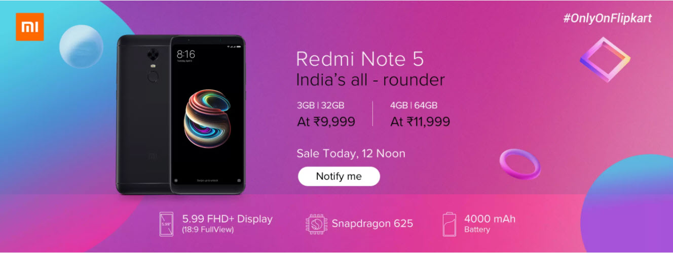 Redmi Note 5