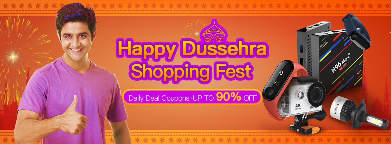 Banggood Happy Dussehra Shopping Fest
