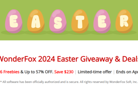 WonderFox Easter Giveaway